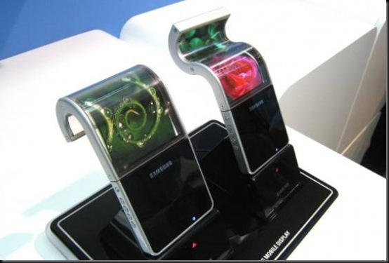 Aparelhos com telas flexíveis serão chegando; Samsung, Nokia, Telas flexiveis