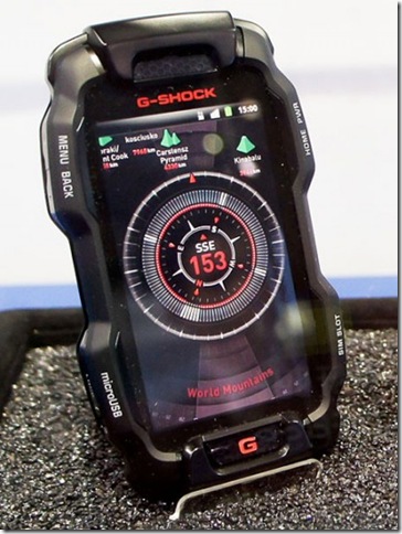 Casio apresenta smartphone com a marca G-Shock, Casio, Lan&ccedil;amento, Smartphones