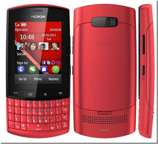 Nokia Asha 303 chega por 499 reais, Lan&ccedil;amento, Nokia, Smartphones, Symbian