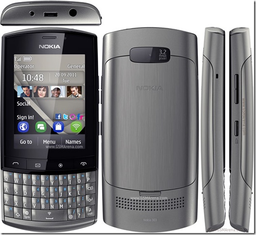 Nokia Asha 303 chega por 499 reais, Lan&ccedil;amento, Nokia, Smartphones, Symbian