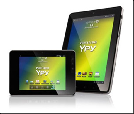 Positivo anuncia dois tablets com Android a partir de R$ 1 mil